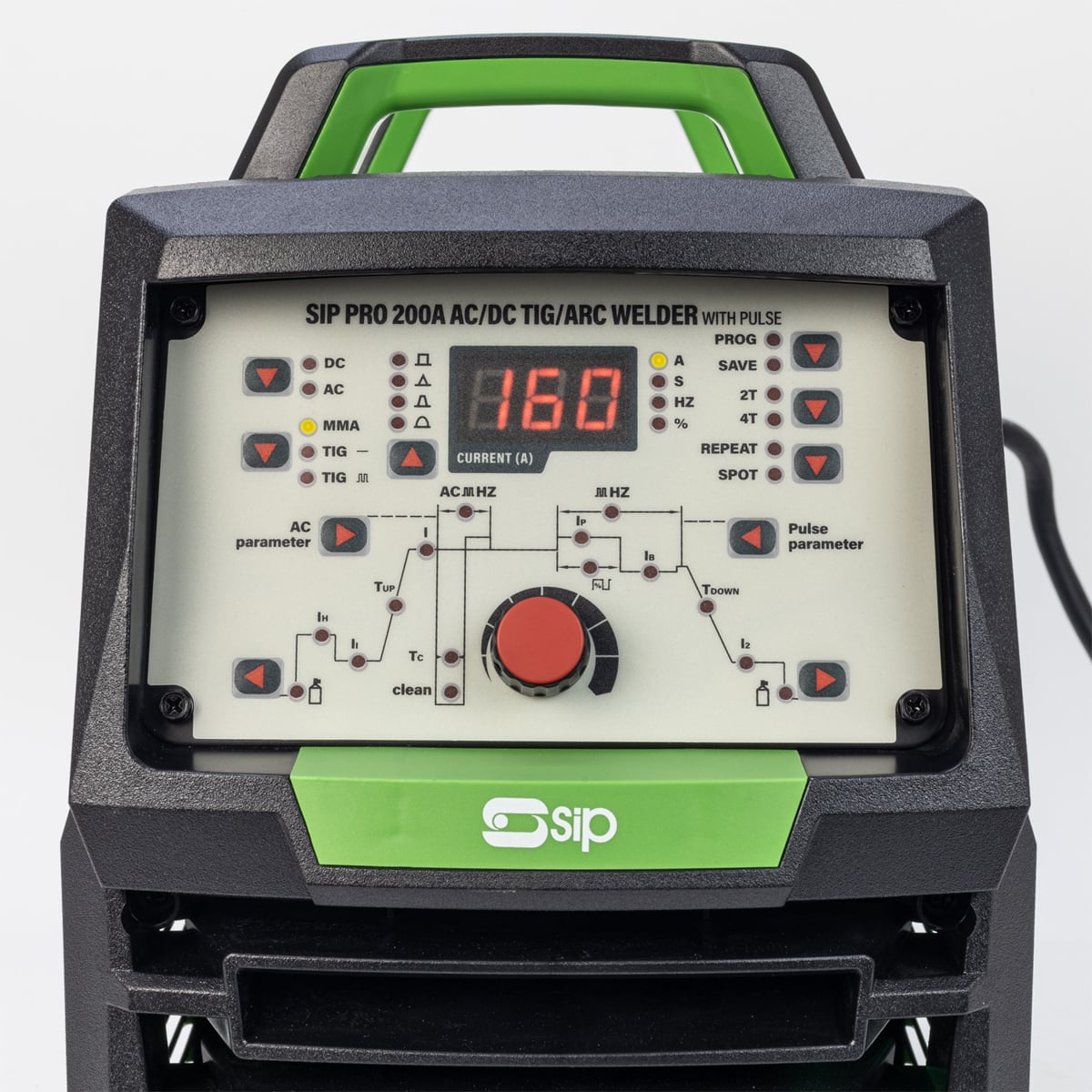 SIP WELDMATE® PRO 200A AC/DC TIG/ARC Inverter Welder with Pulse Package